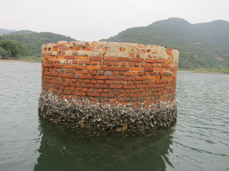 A historical surveying well in Tai Tam Harbour 
